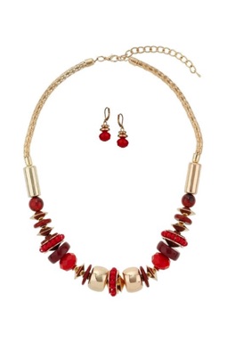 Faceted glass and beaded necklace.jpg